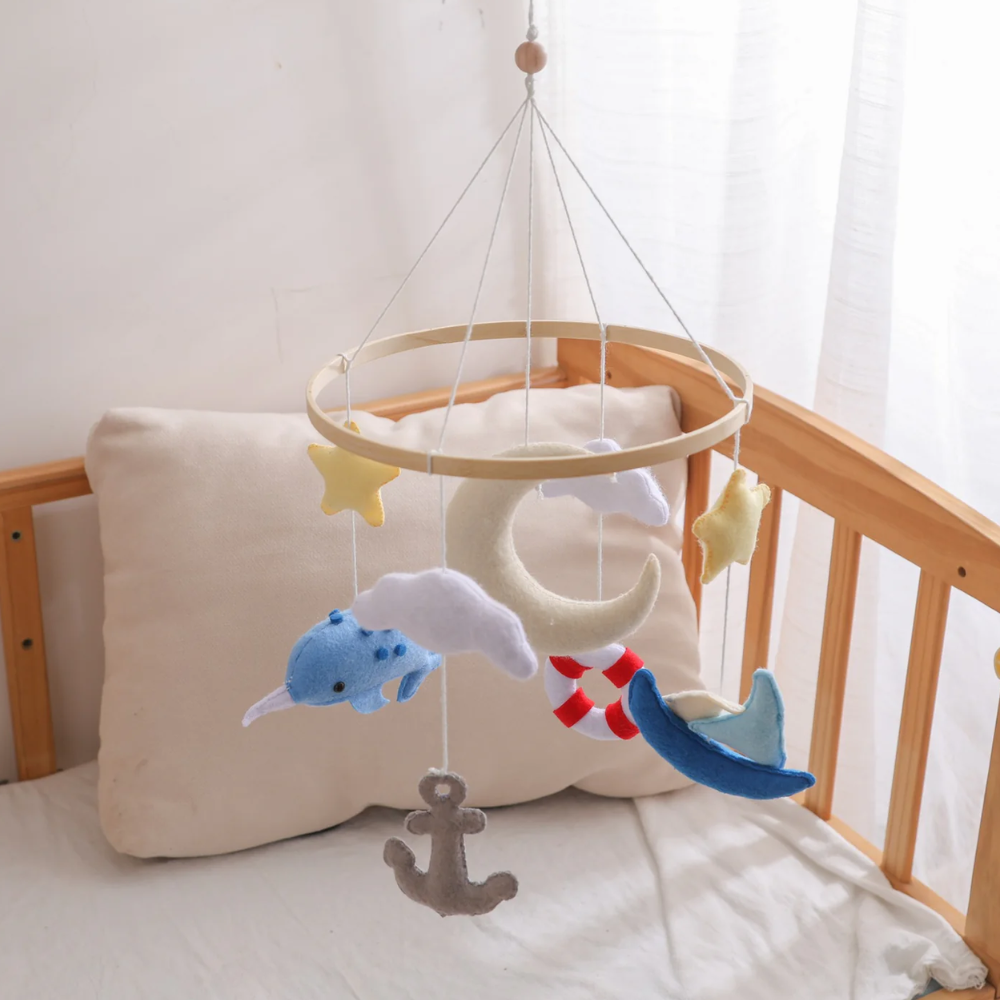 Baby Mobile Handcrafted Nolibooshop - Little Harbour