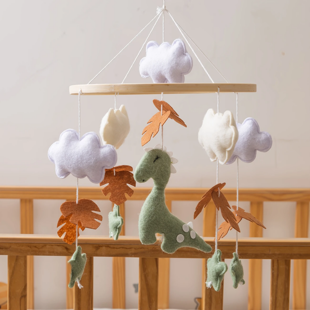 Baby Mobile Handcrafted Nolibooshop - Dinosaur Island