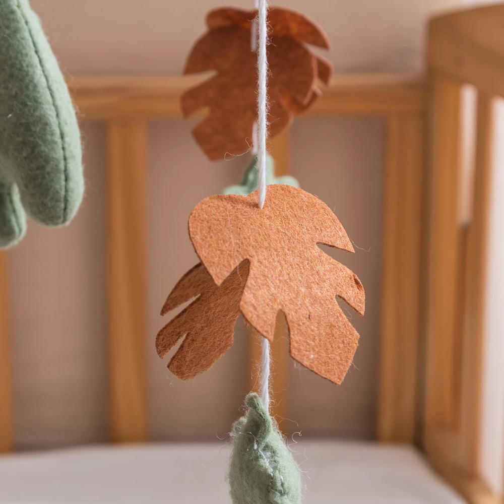 Baby Mobile Handcrafted Nolibooshop - Dinosaur Island
