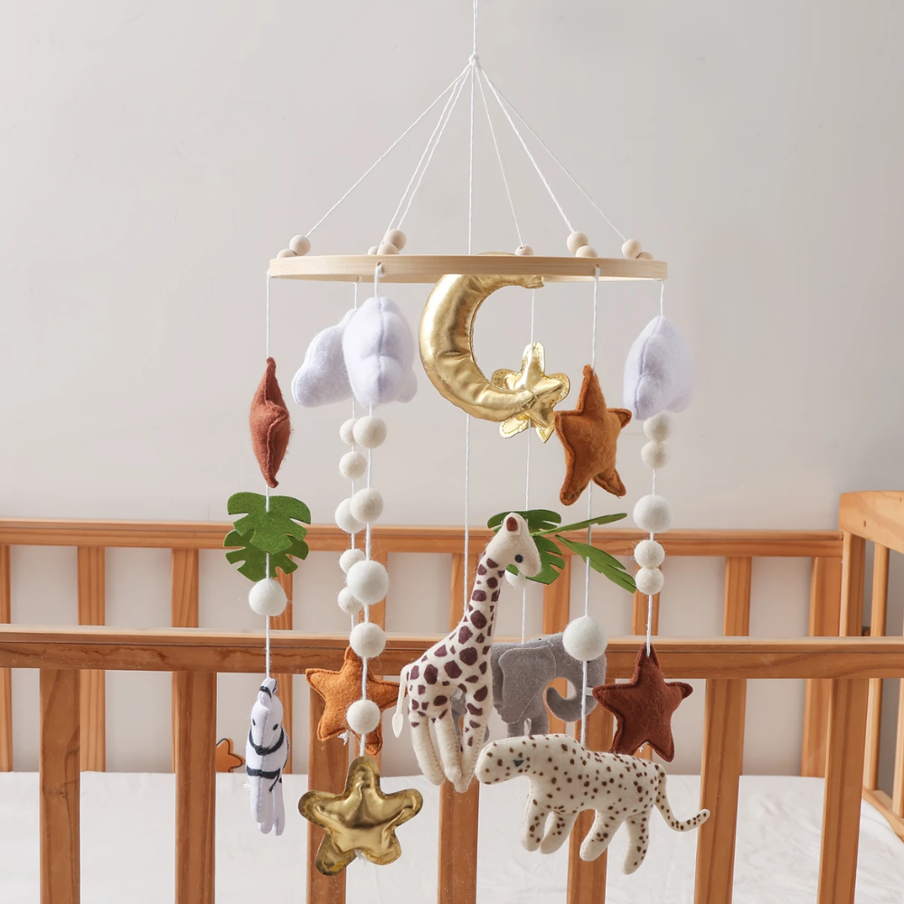 Baby Mobile Handcrafted Nolibooshop - Savanna