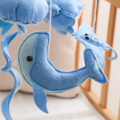 Baby Mobile Handcrafted Nolibooshop - Blue Ocean