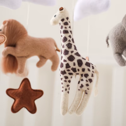 Baby Mobile Handcrafted Nolibooshop - Safari