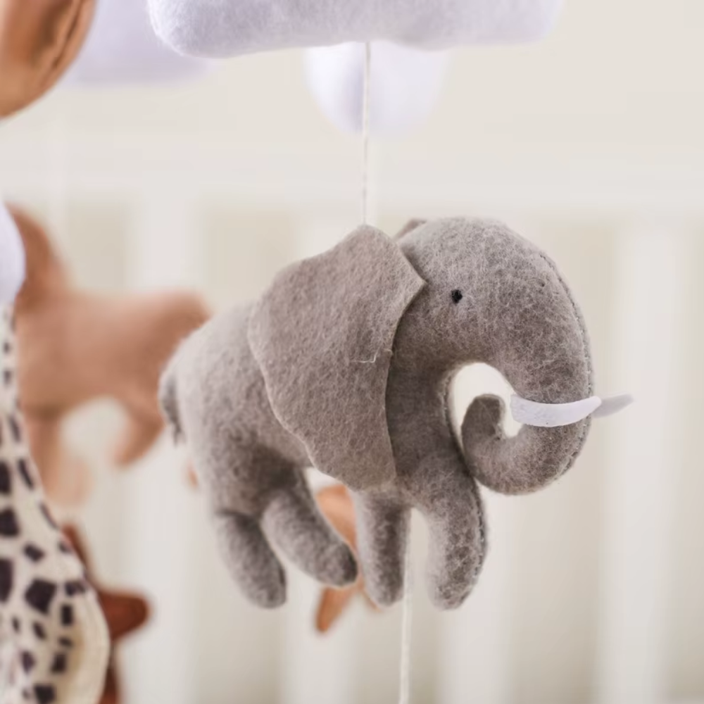 Baby Mobile Handcrafted Nolibooshop - Safari