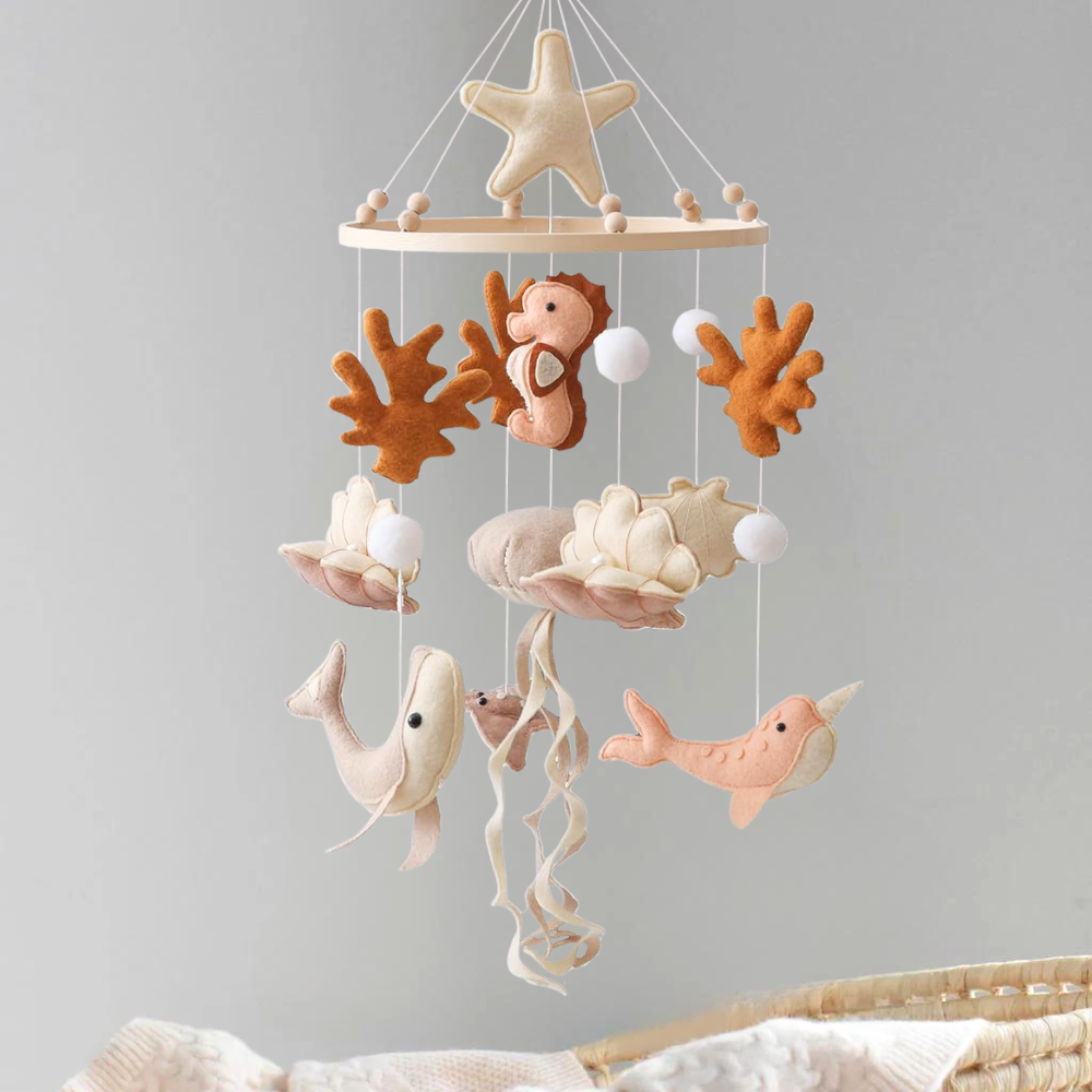 Baby Mobile Handcrafted Nolibooshop - Under the Sea